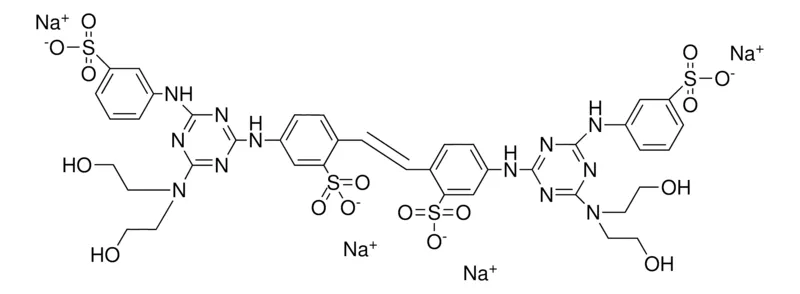 Sigma-Aldrich SODIUM (E)-6,6'-(ETHENE-1,2-DIYL)BIS(3-(4-(BIS(2-HYDROXYETHYL)AMINO)-6-(3-SULFONATOPHENYLAMINO)-1,3,5-TRIAZIN-2-YLAMINO)BENZENESULFONATE),AldrichCPR