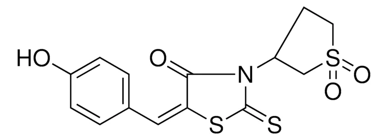 Sigma-Aldrich 3-(1,1-DIOXO-4H-THIOPHEN-3-YL)-5-(4-HO-BENZYLIDENE)-2-THIOXO-THIAZOLIDIN-4-ONE,AldrichCPR