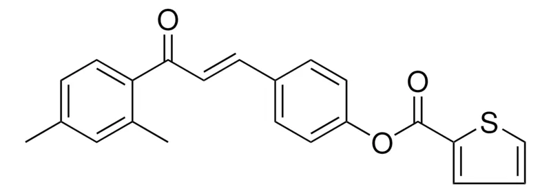 Sigma-Aldrich THIOPHENE-2-CARBOXYLIC ACID 4-(3-(2,4-DIMETHYL-PH)-3-OXO-PROPENYL)-PHENYL ESTER,AldrichCPR