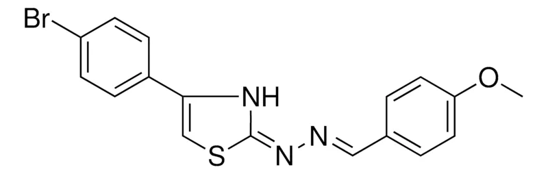 Sigma-Aldrich 4-METHOXYBENZALDEHYDE (4-(4-BROMOPHENYL)-1,3-THIAZOL-2(3H)-YLIDENE)HYDRAZONE,AldrichCPR