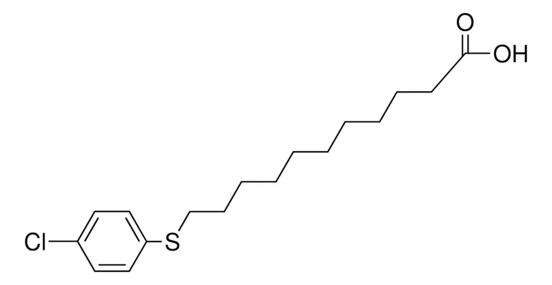Sigma-Aldrich 11-(4-CHLORO-PHENYLSULFANYL)-UNDECANOIC ACID,AldrichCPR