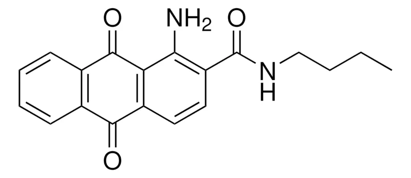 Sigma-Aldrich 1-AMINO-9,10-DIOXO-9,10-DIHYDRO-ANTHRACENE-2-CARBOXYLIC ACID BUTYLAMIDE,AldrichCPR