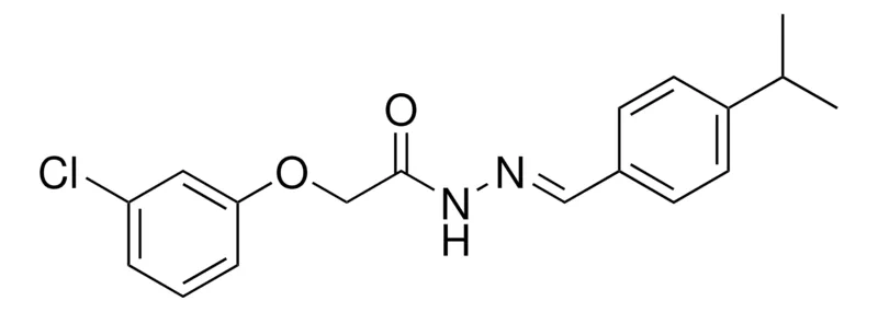 Sigma-Aldrich 2-(3-CHLORO-PHENOXY)-ACETIC ACID (4-ISOPROPYL-BENZYLIDENE)-HYDRAZIDE,AldrichCPR