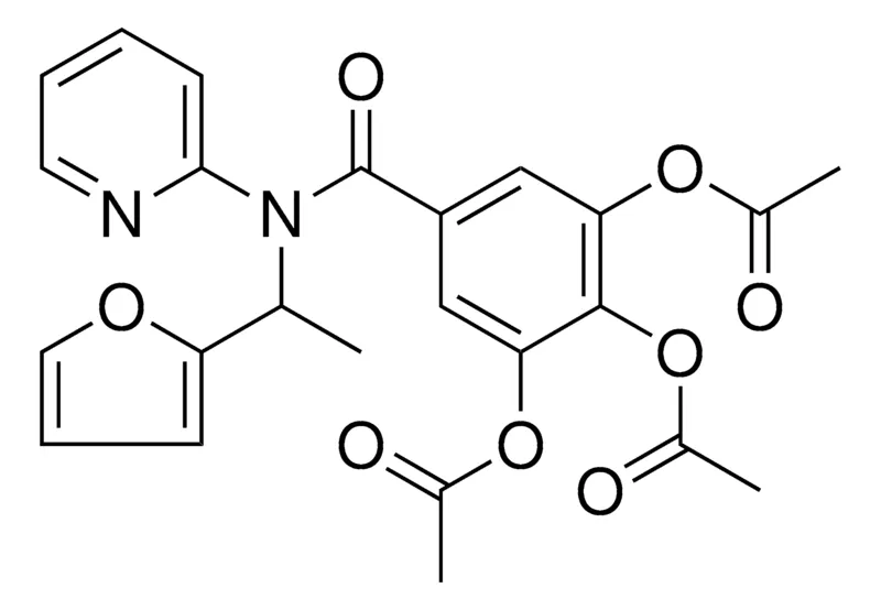 Sigma-Aldrich ACETIC ACID 2,3-DIACETOXY-5-((1-FURAN-2-YL-ET)-PYRIDIN-2-YL-CARBAMOYL)-PH ESTER,AldrichCPR