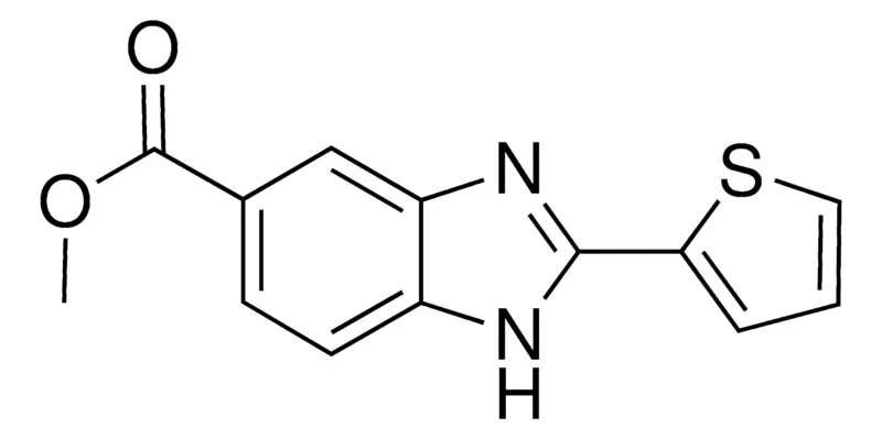 Sigma-Aldrich METHYL 2-(THIOPHEN-2-YL)-1H-BENZO[D]IMIDAZOLE-5-CARBOXYLATE，AldrichCPR