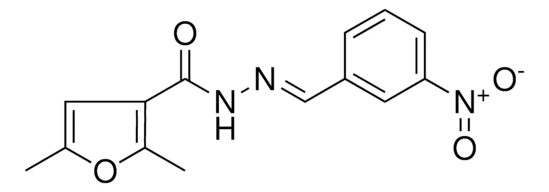 Sigma-Aldrich 2,5-DIMETHYL-FURAN-3-CARBOXYLIC ACID (3-NITRO-BENZYLIDENE)-HYDRAZIDE,AldrichCPR