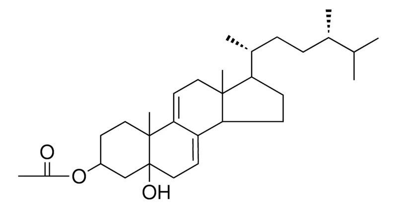 Sigma-Aldrich 5-HYDROXY-5-BETA-ERGOSTA-7,9(11)-DIEN-3-BETA-YL ACETATE,AldrichCPR