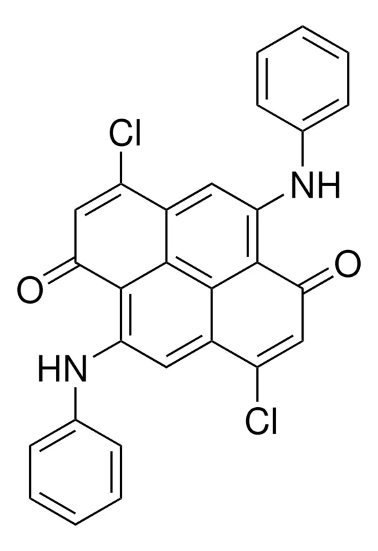 Sigma-Aldrich 3,8-DICHLORO-5,10-BIS-PHENYLAMINO-PYRENE-1,6-DIONE,AldrichCPR