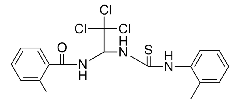 Sigma-Aldrich 2-METHYL-N-(2,2,2-TRICHLORO-1-(3-O-TOLYL-THIOUREIDO)-ETHYL)-BENZAMIDE,AldrichCPR