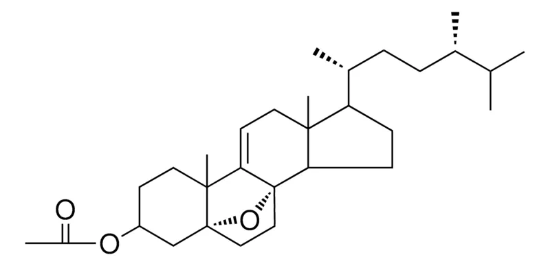 Sigma-Aldrich 5,8-EPOXY-5-ALPHA,8-ALPHA-ERGOST-9(11)-EN-3-BETA-YL ACETATE,AldrichCPR