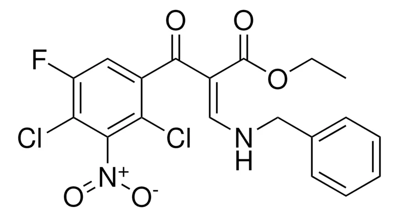 Sigma-Aldrich 3-BENZYLAMINO-2-(2,4-DICHLORO-5-FLUORO-3-NITRO-BENZOYL)-ACRYLIC ACID ETHYL ESTER,AldrichCPR