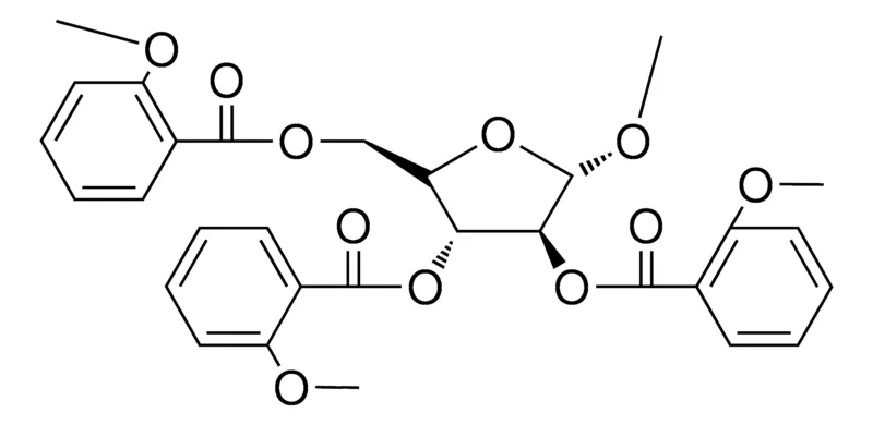 Sigma-Aldrich 1-O-METHYL-2,3,5-TRIS-O-(2-METHOXYBENZOYL)-ALPHA-D-ARABINOFURANOSIDE,AldrichCPR