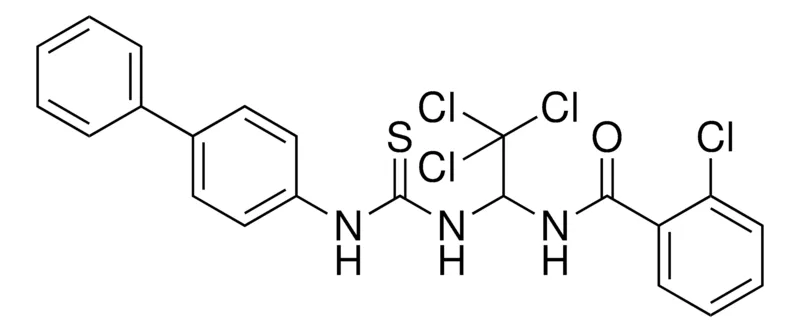 Sigma-Aldrich N-(1-(3-BIPHENYL-4-YL-THIOUREIDO)-2,2,2-TRICHLORO-ETHYL)-2-CHLORO-BENZAMIDE,AldrichCPR