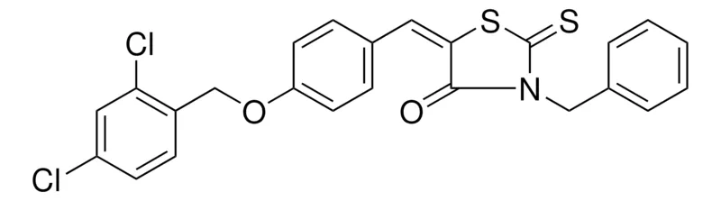 Sigma-Aldrich 3-BENZYL-5-(4-(2,4-DICHLORO-BENZYLOXY)-BENZYLIDENE)-2-THIOXO-THIAZOLIDIN-4-ONE,AldrichCPR