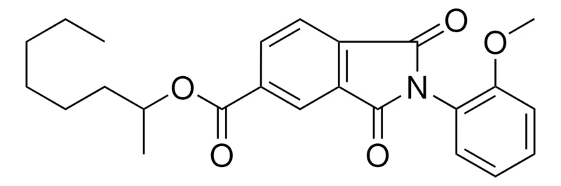 Sigma-Aldrich 1-METHYLHEPTYL 2-(2-METHOXYPHENYL)-1,3-DIOXO-5-ISOINDOLINECARBOXYLATE,AldrichCPR