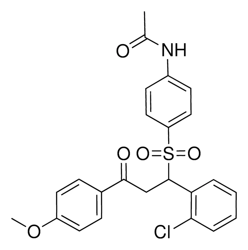 Sigma-Aldrich 3-(4-(ACETAMIDO)PHENYLSULFONYL)-3-(2-CHLOROPHENYL)-4'-METHOXYPROPIOPHENONE，AldrichCPR