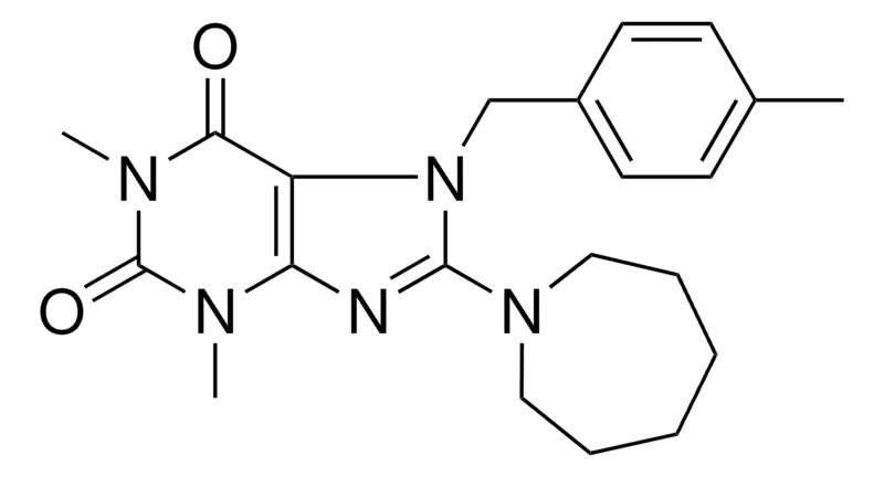 Sigma-Aldrich 8-(1-AZEPANYL)-1,3-DIMETHYL-7-(4-METHYLBENZYL)-3,7-DIHYDRO-1H-PURINE-2,6-DIONE,AldrichCPR