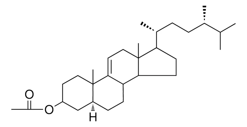 Sigma-Aldrich 5-ALPHA-ERGOST-9(11)-EN-3-BETA-YL ACETATE,AldrichCPR