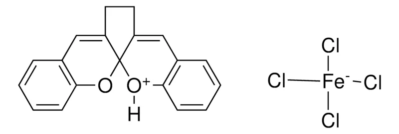Sigma-Aldrich 6,7-DIHYDROCYCLOPENTA(1,2-B:1,5-B')BIS(1)BENZOPYRYLIUM TETRACHLOROFERRATE,AldrichCPR