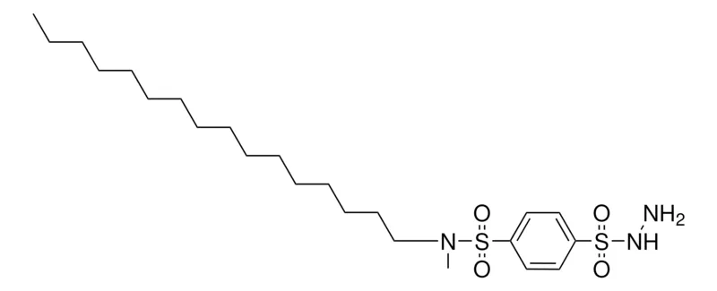 Sigma-Aldrich 4-(N-HEXADECYL-N-METHYLAMINOSULFONYL)-BENZENESULFONIC ACID HYDRAZIDE,AldrichCPR