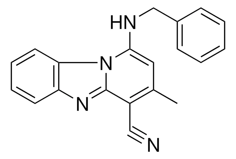 Sigma-Aldrich 1-BENZYLAMINO-3-METHYL-BENZO(4,5)IMIDAZO(1,2-A)PYRIDINE-4-CARBONITRILE,AldrichCPR