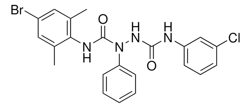 Sigma-Aldrich 1-(4-BROMO-2,6-DIMETHYLPHENYL)-6-(3-CHLOROPHENYL)-3-PHENYLBIUREA,AldrichCPR
