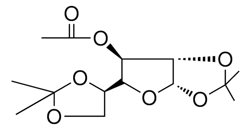 Sigma-Aldrich (3AS,5S,6R,6AS)-5-((S)-2,2-DIMETHYL-1,3-DIOXOLAN-4-YL)-2,2-DIMETHYLTETRAHYDROFURO[3,2-D][1,3]DIOXOL-6-YL ACETATE，AldrichCPR
