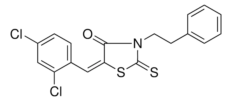 Sigma-Aldrich 5-(2,4-DICHLORO-BENZYLIDENE)-3-PHENETHYL-2-THIOXO-THIAZOLIDIN-4-ONE,AldrichCPR
