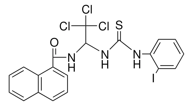Sigma-Aldrich NAPHTHALENE-CARBOXYLIC ACID (2,2,2-TRICHLORO-1-(3-(2-I-PH)-THIOUREIDO)-ET)-AMIDE，AldrichCPR