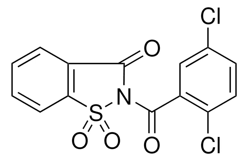 Sigma-Aldrich 2-(2,5-DICHLOROBENZOYL)-1,2-BENZISOTHIAZOL-3(2H)-ONE 1,1-DIOXIDE,AldrichCPR