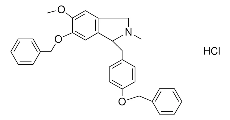 Sigma-Aldrich 6-BENZYLOXY-1-(4-BENZYLOXY-BENZYL)-5-MEO-2-ME-2,3-2H-1H-ISOINDOLE, HYDROCHLORIDE,AldrichCPR