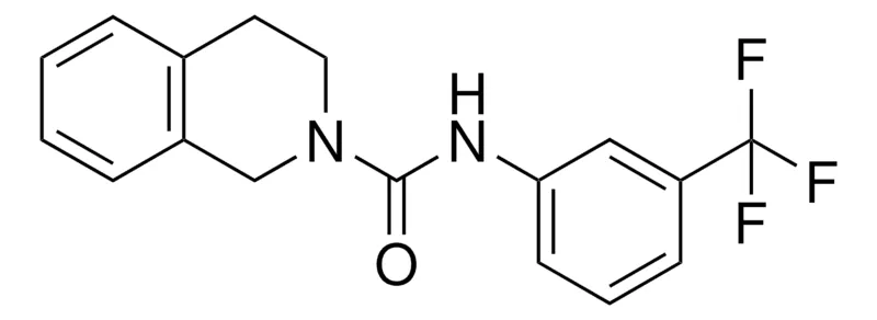 Sigma-Aldrich N-(3-(TRIFLUOROMETHYL)PHENYL)-3,4-DIHYDRO-2(1H)-ISOQUINOLINECARBOXAMIDE,AldrichCPR