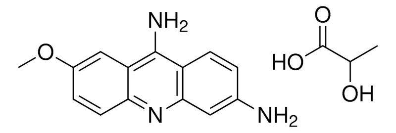 Sigma-Aldrich 2-HYDROXYPROPANOIC ACID COMPOUND WITH 7-METHOXY-3,9-ACRIDINEDIAMINE (1:1),AldrichCPR