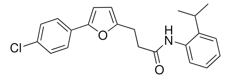 Sigma-Aldrich 3-(5-(4-CHLOROPHENYL)-2-FURYL)-N-(2-ISOPROPYLPHENYL)PROPANAMIDE,AldrichCPR