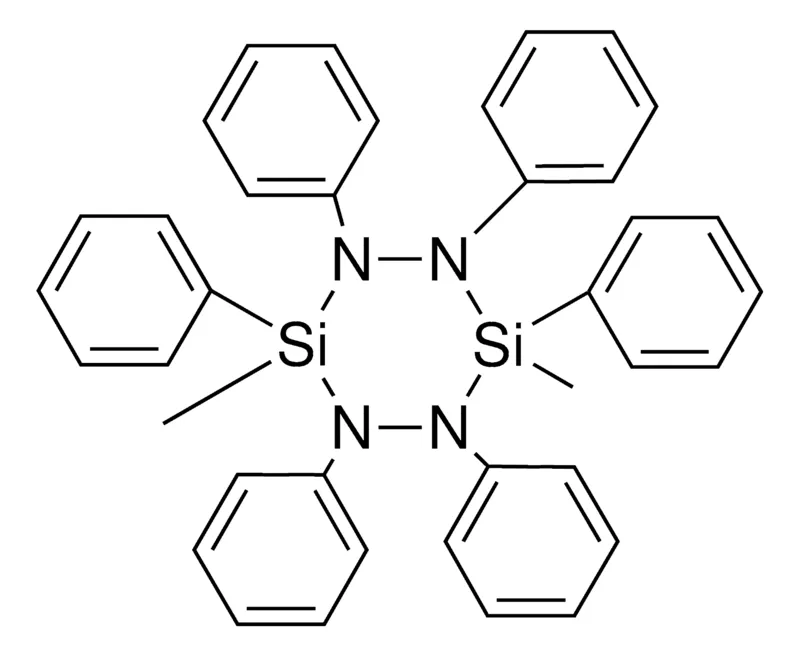 Sigma-Aldrich 3,6-DIMETHYL-1,2,3,4,5,6-HEXAPHENYL-1,2,4,5-TETRAAZA-3,6-DISILACYCLOHEXANE，AldrichCPR