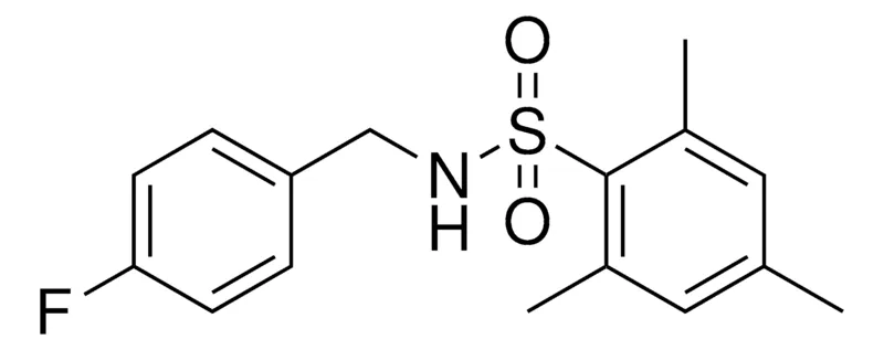 Sigma-Aldrich N-(4-FLUORO-BENZYL)-2,4,6-TRIMETHYL-BENZENESULFONAMIDE,AldrichCPR