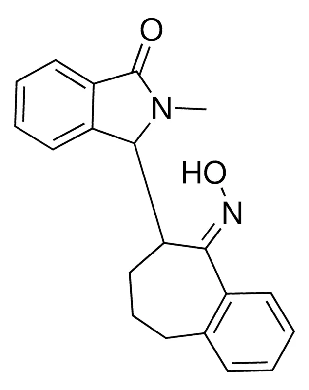 Sigma-Aldrich 3-(9-HYDROXYIMINO-6,7,8,9TETRAHYDRO-5H-BENZOCYCLOHEPTEN8YL)2METHYL1ISOINDOLINONE,AldrichCPR