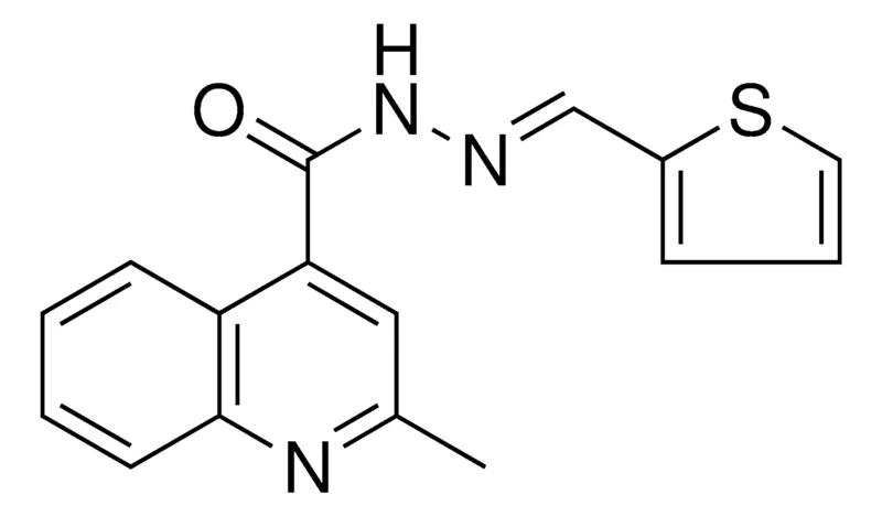 Sigma-Aldrich 2-METHYL-QUINOLINE-4-CARBOXYLIC ACID THIOPHEN-2-YLMETHYLENE-HYDRAZIDE，AldrichCPR