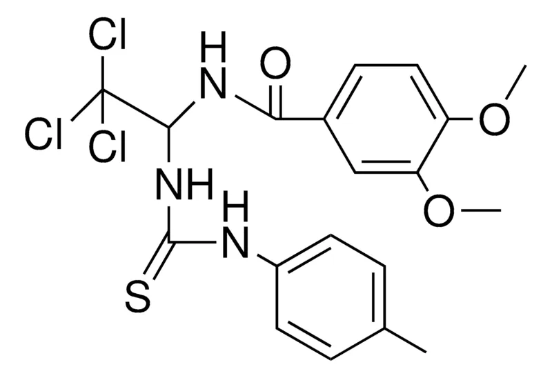 Sigma-Aldrich 3,4-DIMETHOXY-N-(2,2,2-TRICHLORO-1-(3-P-TOLYL-THIOUREIDO)-ETHYL)-BENZAMIDE,AldrichCPR