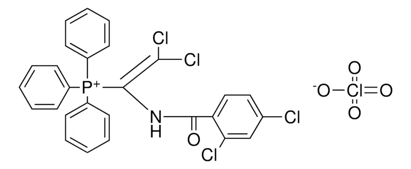 Sigma-Aldrich (DICHLORO-1-(DICHLORO-BENZOYLAMINO)-VINYL)-TRIPHENYL-PHOSPHONIUM, PERCHLORATE,AldrichCPR