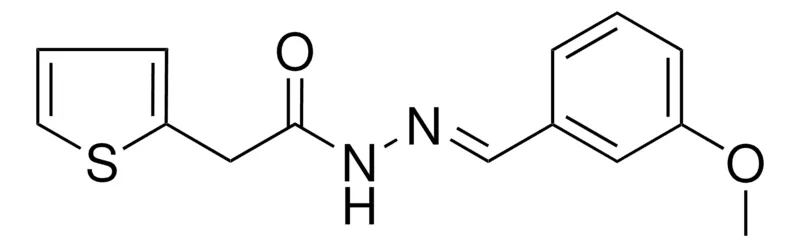 Sigma-Aldrich N'-(3-METHOXYBENZYLIDENE)-2-(2-THIENYL)ACETOHYDRAZIDE,AldrichCPR