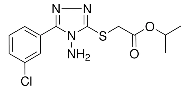 Sigma-Aldrich ISOPROPYL ((4-AMINO-5-(3-CHLOROPHENYL)-4H-1,2,4-TRIAZOL-3-YL)THIO)ACETATE,AldrichCPR