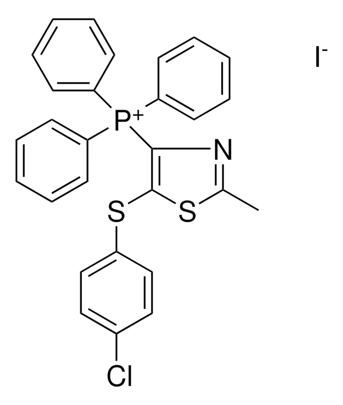 Sigma-Aldrich (5-(4-CL-PHENYLSULFANYL)-2-METHYL-THIAZOL-4-YL)-TRIPHENYL-PHOSPHONIUM, IODIDE,AldrichCPR