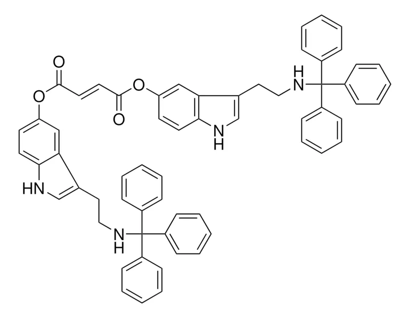 Sigma-Aldrich BIS(3-(2-(TRITYLAMINO)ETHYL)-1H-INDOL-5-YL) 2-BUTENEDIOATE,AldrichCPR
