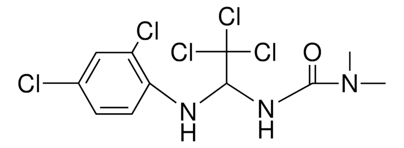 Sigma-Aldrich 1,1-DIMETHYL-3-(2,2,2-TRICHLORO-1-(2,4-DICHLORO-PHENYLAMINO)-ETHYL)-UREA,AldrichCPR
