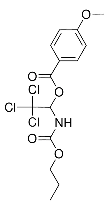 Sigma-Aldrich PROPYL N-(1-(4-METHOXYBENZOYLOXY)-2,2,2-TRICHLOROETHYL)CARBAMATE,AldrichCPR