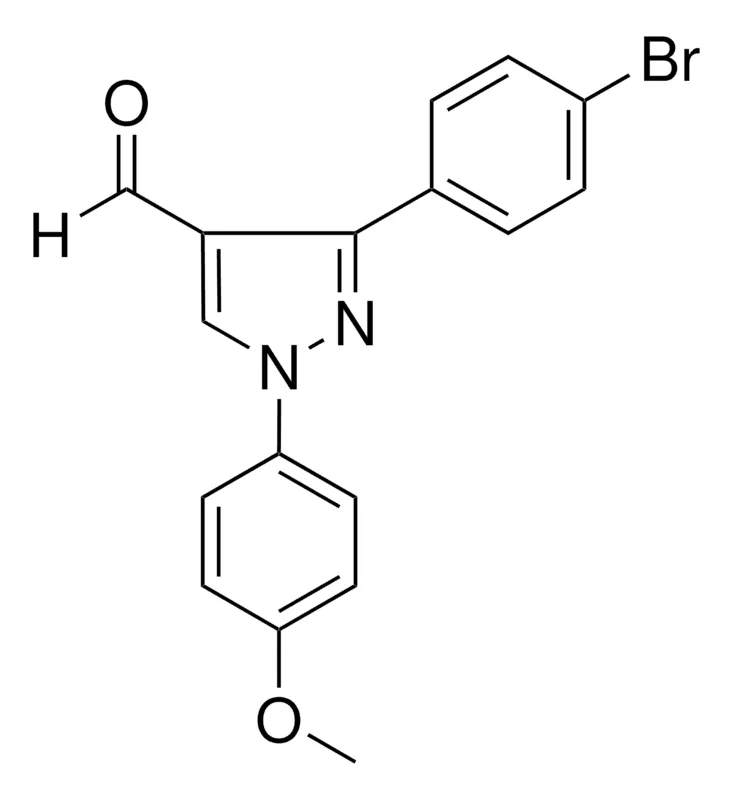 Sigma-Aldrich 3-(4-BROMOPHENYL)-1-(4-METHOXYPHENYL)-1H-PYRAZOLE-4-CARBALDEHYDE，AldrichCPR