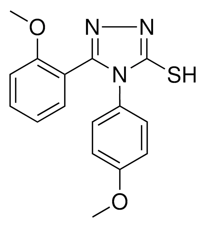 Sigma-Aldrich 5-(2-METHOXY-PHENYL)-4-(4-METHOXY-PHENYL)-4H-(1,2,4)TRIAZOLE-3-THIOL，AldrichCPR