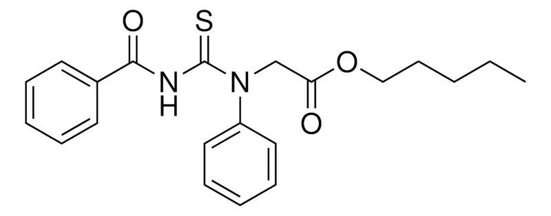 Sigma-Aldrich (3-BENZOYL-1-PHENYL-THIOUREIDO)-ACETIC ACID PENTYL ESTER,AldrichCPR