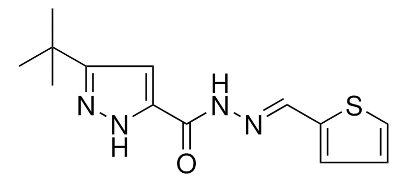 Sigma-Aldrich 5-TERT-BUTYL-2H-PYRAZOLE-3-CARBOXYLIC ACID THIOPHEN-2-YLMETHYLENE-HYDRAZIDE,AldrichCPR